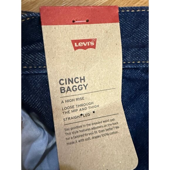 LEVI’s CINCH BAGGY Jean size 29x31 new - Picture 9 of 9